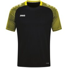 JAKO Sport T-shirt Performance (modern, breathable, quick-drying) black/yellow Kids