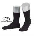 JD Work Sock Bundeswehr Crew with Plush Sole - for Safety Shoes and Work Boots - anthracite gray - 1 Pair