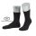 JD Work Sock Bundeswehr Crew with Plush Sole - for Safety Shoes and Work Boots - anthracite gray - 1 Pair