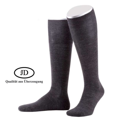 JD Knee Socks Business Sock (Merino Wool) - anthracite grey