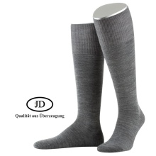 JD Knee Socks Business Socks (Merino Wool) - grey