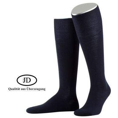 JD Knee Socks Business Socks (Merino Wool) - navy blue