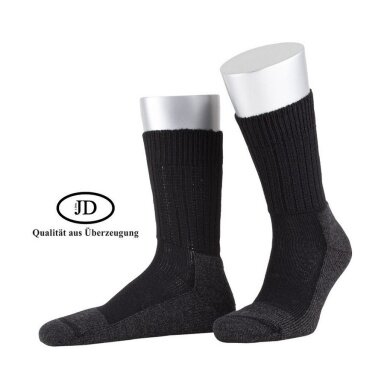 JD Outdoor Sock Wool Strong (Merino Wool) black - 1 Pair