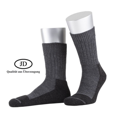 JD Outdoor Sock Wool Strong (Merino Wool) grey - 1 Pair