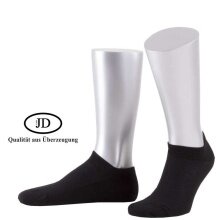 JD Daily Sock Sneaker Basic (Cotton) black - 2 pairs