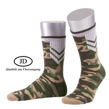 JD Sports Sock Camouflage 2 (Organic Cotton) green - 1 pair