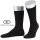 JD Daily Sock Crew Basic Line black - 1 pair