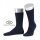 JD Daily Sock Crew Basic Line navy blue - 1 pair