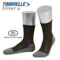 JD Functional Sock Crew Winter Silver Ions Hunting Sock Olive Green/Grey - 1 Pair