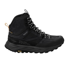 Jack Wolfskin Hiking Shoes Terraquest Mid Texapore (PFC-Free, Waterproof) Black Men