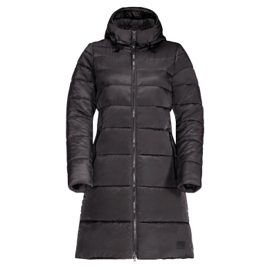 Jack Wolfskin Winter Coat Eisbach Coat (windproof, water-repellent, PFC-free) 2022 phantom grey Women