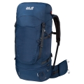 Jack Wolfskin Trekking Backpack Highland Trail (Multi-day Tours) 55+5 Litres Dark Blue