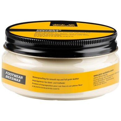 Jack Wolfskin Shoe Cream for Leather with Beeswax Base - 1 Can 100ml -