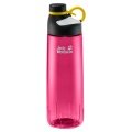 Jack Wolfskin Water Bottle Mancora 1.0 (indestructible wide mouth bottle with drinking spout) 1 liter pink