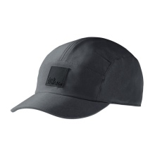 Jack Wolfskin Basecap Mainkai Cap (water-repellent, breathable) phantom grey