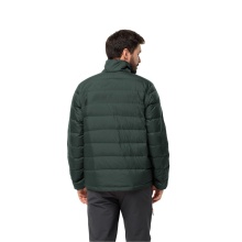 Jack Wolfskin Winter Down Jacket Ather Down (windproof, water-repellent, breathable) dark olive green Men