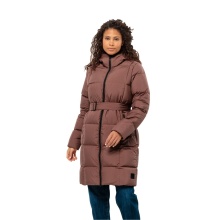 Jack Wolfskin Winter Down Coat Frozen Lake Coat 2023 (windproof, water-repellent, breathable) reddish-brown Women