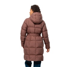 Jack Wolfskin Winter Down Coat Frozen Lake Coat 2023 (windproof, water-repellent, breathable) reddish-brown Women