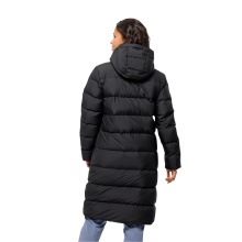 Jack Wolfskin Winter Down Coat Frozen Palace Coat 2023 (windproof, water-repellent) black Women