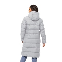 Jack Wolfskin Winter Down Coat Frozen Palace Coat 2023 (windproof, water-repellent) light grey Women