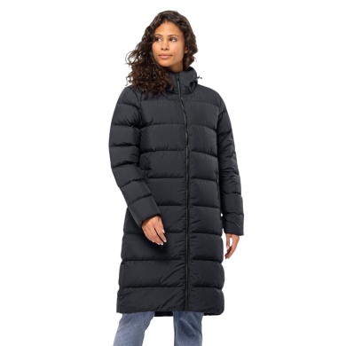 Jack Wolfskin Winter Down Coat Frozen Palace Coat 2024 (windproof, water-repellent) phantom grey ladies