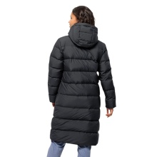 Jack Wolfskin Winter Down Coat Frozen Palace Coat 2024 (windproof, water-repellent) phantom grey ladies