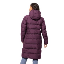 Jack Wolfskin Winter Down Coat Frozen Palace Coat 2024 (windproof, water-repellent) violet Ladies