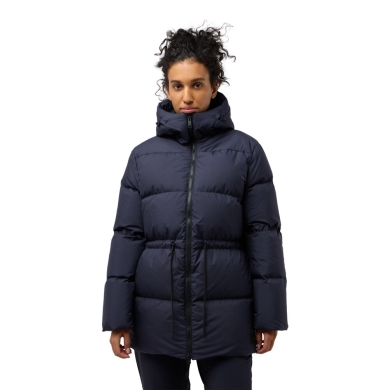 Jack Wolfskin Winter Down Coat Kirschallee (waterproof) navy blue Ladies