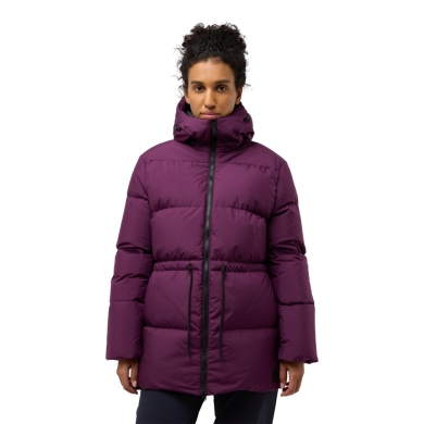 Jack Wolfskin Winter Down Coat Kirschallee (waterproof) violet Ladies