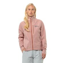 Jack Wolfskin Cycling Rain Jacket Gravex 2.5-Layer (waterproof, windproof) pink ladies