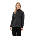 Jack Wolfskin Fleece Jacket Baiselberg (elastic, quick-drying, breathable) black Women