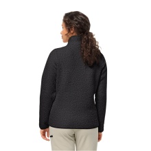 Jack Wolfskin Fleece Jacket High Curl (Sherpa Fleece, warm, breathable) black Women