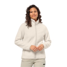 Jack Wolfskin High Curl Fleece Jacket (Sherpa Fleece, warm, breathable) beige Ladies