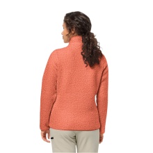 Jack Wolfskin Fleece Jacket High Curl (Sherpa Fleece, warm, breathable) amber brown Ladies