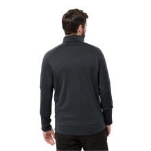 Jack Wolfskin Fleece Jacket Marienberg Full Zip (stretchy, moisture-regulating) phantom grey Men