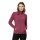 Jack Wolfskin Fleece Jacket Peak Grid Fleece (with stand-up collar, warm, elastic) burgundy Women