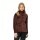 Jack Wolfskin Fleece Jacket Rotwand Hooded (warm, soft, breathable) burgundy Women