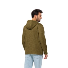 Jack Wolfskin Fleece Jacket Tannenspur Hooded (Hood, quick-drying, breathable) olive green Men