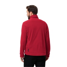 Jack Wolfskin Fleece Jacket Taunus (quick-drying, breathable) red Men's