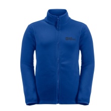 Jack Wolfskin Fleece Jacket Taunus (quick-drying, breathable) royal blue Kids