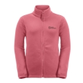 Jack Wolfskin Fleece Jacket Taunus (quick-drying, breathable) pink Kids