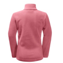 Jack Wolfskin Fleece Jacket Taunus (quick-drying, breathable) pink Kids