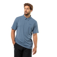 Jack Wolfskin Leisure Polo Delgami (odour-resistant, breathable) dark blue men's