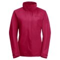 Jack Wolfskin All-Season Jacket Geisshorn 3in1 (water/windproof, breathable, warm) cranberry red Women