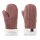 Jack Wolfskin Winter Gloves (Mittens) Highloft Knit Mitten (made of soft Sherpa fleece, warm) pink Women