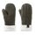 Jack Wolfskin Winter Gloves (Mittens) Highloft Knit Mitten (made of soft Sherpa fleece, warm) moss green Women