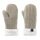 Jack Wolfskin Winter Gloves (Mittens) Highloft Knit Mitten (made of soft Sherpa fleece, warm) grey Women