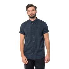 Jack Wolfskin Short Sleeve Shirt Rays Stretch Vent Dark Blue Men