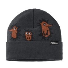 Jack Wolfskin Beanie Gleely - Phantom Grey Kids