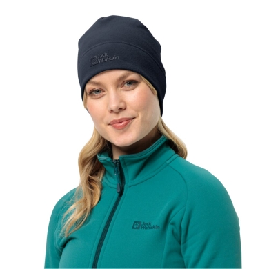 Jack Wolfskin Beanie Real Stuff - midnight blue Women